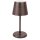 LED-Akku-Tischlampe Lucien braun