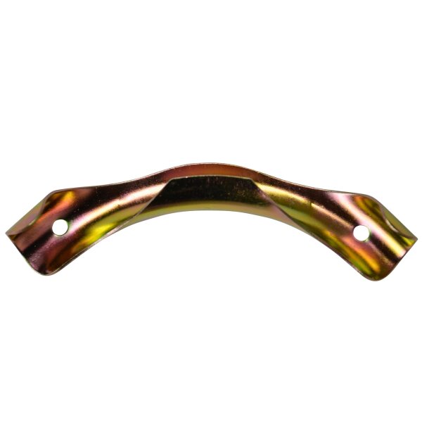 Winkelhalterung Messing, 8 x 2 x 8 cm