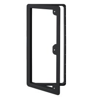Serviceklappe Modell 6 schwarz