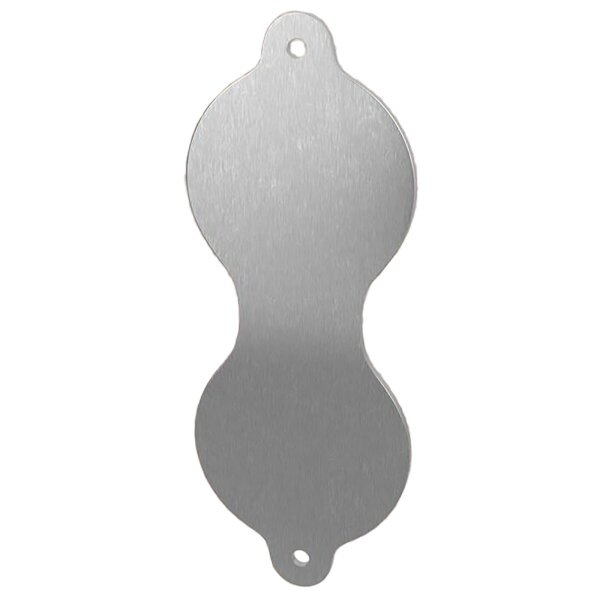 Haft-Buddy für nicht-magnetische Oberflächen silber