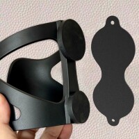 Haft-Buddy für nicht-magnetische Oberflächen schwarz