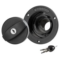 Wassereinfüllstutzen schwarz, 40 mm