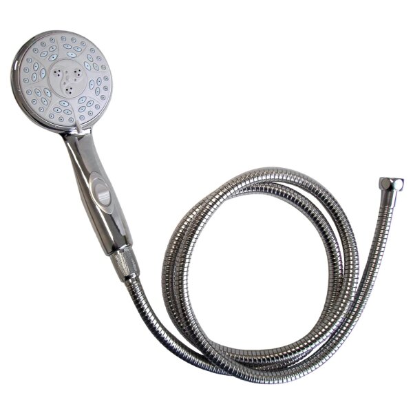 Duschbrause-Set mit Schlauch chrom, mit 1,5 m Schlauch