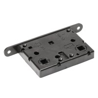 Einsteck-Fallenschloss M-LOCK, schwarz, 8x8 mm