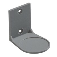 Adapter für Rauchmelder zur Wandmontage grau