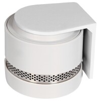 Adapter für Rauchmelder zur Wandmontage weiß