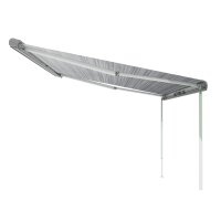 Markise Fiammastore F80L 550 Polar White, Royal Grey
