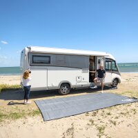 Markise Fiammastore F80L 450 Polar White, Royal Grey