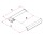 Markise Fiammastore F80s 370 Polar White, Royal Grey