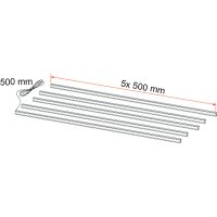 Lichtleiste Awning Case 5 m, 2550 lm, weiß, 27,5 W