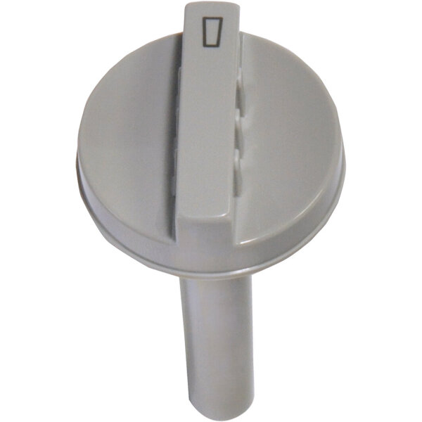 Drehknopf Wahlschalter, silber / grau für Dometic-Kühlschränke RM 8XX0, RML 8550, RMS 8XX0