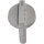 Drehknopf Wahlschalter, silber / grau für Dometic-Kühlschränke RM 8XX0, RML 8550, RMS 8XX0