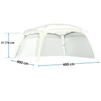 Seitenwandset 400 für Pavillon Medusa II
