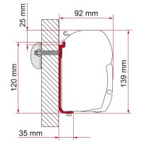 Adapter AS 450 450 cm