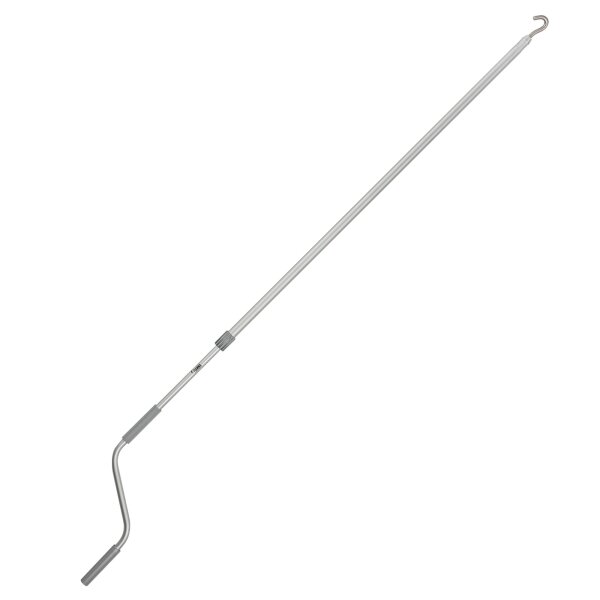 Aluminium Handkurbel 154-240 cm teleskopierbar