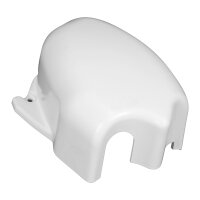 Endkappe links F65 Polar White