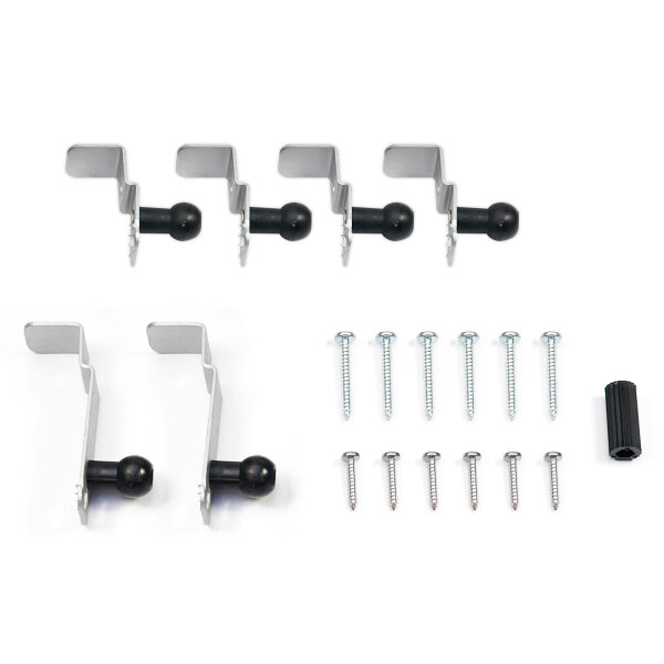 Befestigungsklammernsatz 400 x 400 für RemiTop Vario II, DS 36-45 mm