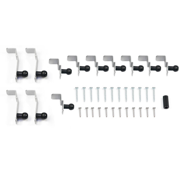 Befestigungsklammernsatz 900 x 600 für RemiTop Vario II, DS 46-55 mm