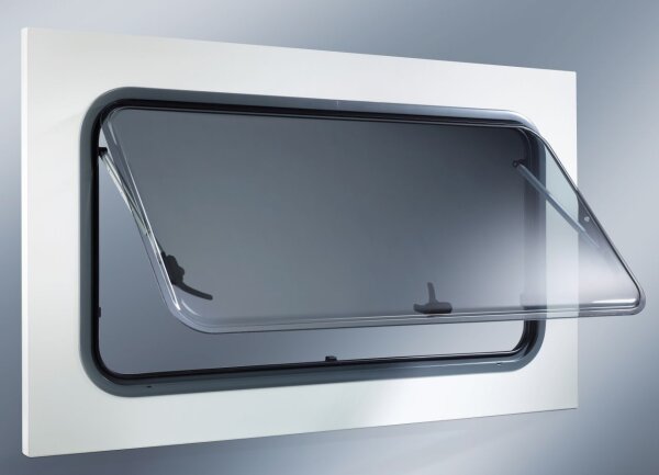 Fenster S7P mit Aluminiumrahmen 818 x 315 mm