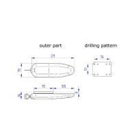 Thule Universal Lock weiß - 1 Stück