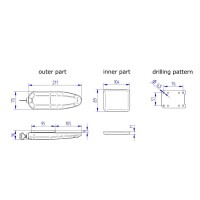 Thule Universal Lock weiß - 1 Stück