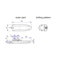 Thule Universal Lock weiß - 2 Stück gleichschließend