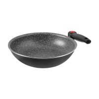 Wok-Pfanne Pirate aus Aluminium mit Antihaft-Beschichtung