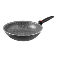 Wok-Pfanne Pirate aus Aluminium mit Antihaft-Beschichtung
