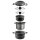 Topfset Pirate 7 + 1 aus Aluminium mit Antihaft-Beschichtung
