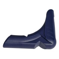 Fußwinkel ø 22 mm, blau 4 Stück