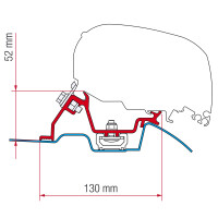 Kit Mercedes Sprinter mit Roof Rail, Adapter F65