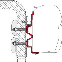 Adapter Hymer Camp 400 Markisenadapter F45
