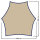 Sonnensegel Tarp Carside 365 x 365 x 200 cm