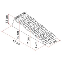 Auffahrkeil Kit Level Up 2 Stück