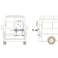 EuroCarry Fahrradträger Sprinter/Ducato bis 2006