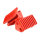 Riemenschlitten rot für Fiamma Rail