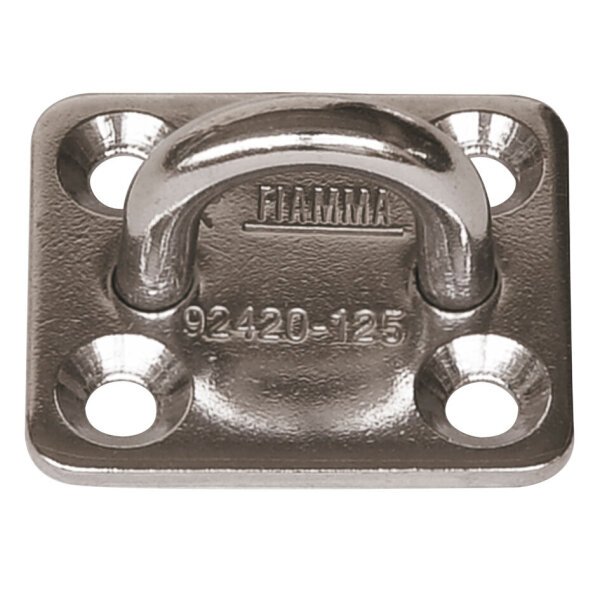 Kit Square Plates Edelstahlhaken (4 Stück)