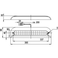 LED Zusatzbremsleuchte Jokon Aufbau, 12 Volt / 4,5 Watt