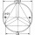 Dreieckrückstrahler schraubbar 156 x 56 mm