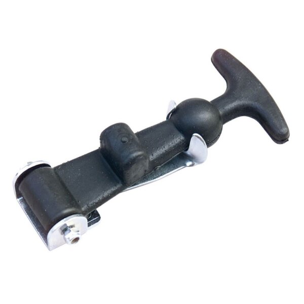 Haubenhalter 125 mm,  komplett mit Befestigungen
