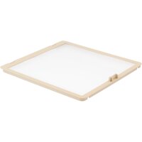 Fliegengittereinsatz Modell 28 28 x 28 cm beige