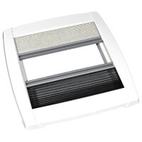Innenrahmen mit Plissees komplett 400 x 400 mm