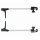 Fensteraussteller 230 mm rechts und links mit Riegel, SB