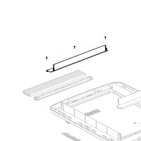 Blende für Innenrahmen RAL 9001 für...