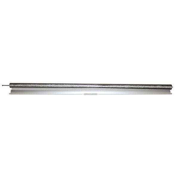 Verdunklungsrollo alu/grau für Rastrollo 2000, 1580 x 800 mm