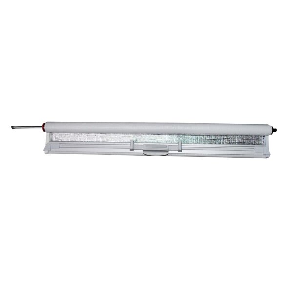 Verdunklungsrollo Alu/grau 500 x 600 mm