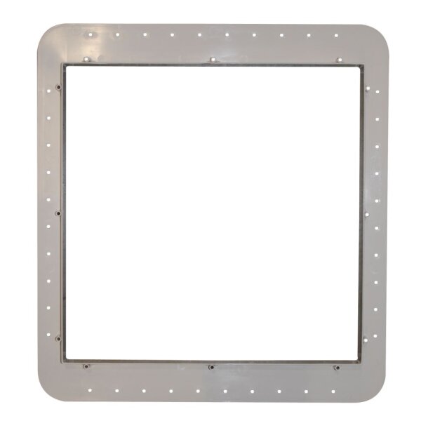 Montagerahmen Dachstärke 25-42 mm für Mini Heki, lichtgrau