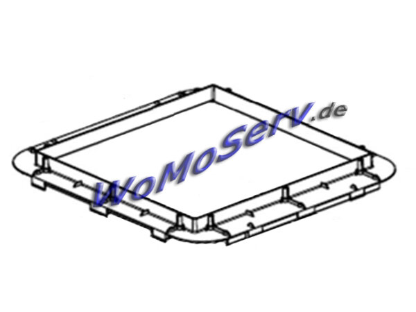 Montagerahmen Dachstärke 23-42 mm für Mini Heki S