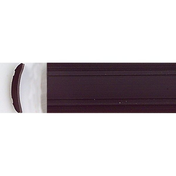 Leistenfüller 12 mm - schwarz-braun (Hobby/Bürstner) - Meterware