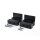 Montageadapter schwarz (2 Paar) für Funkalarmanlage WiPro III, C.A.S.